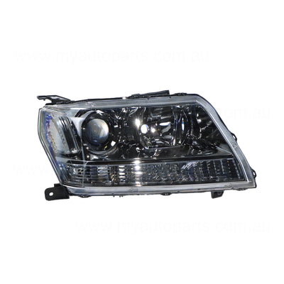 Halogen Electric Adjust Head Lamp Drivers Side OEM Suits Suzuki Grand Vitara JB/JT 2005 to 2012