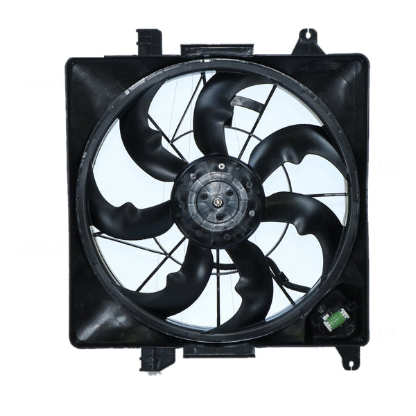 12 v Radiator Fan Assembly Aftermarket Suits Hyundai i40 VF 2011 to 2015 1.7L D4FD