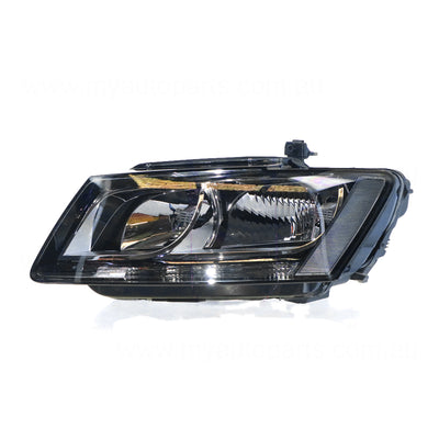 Halogen Head Lamp Passenger Side OES Suits Audi Q5 8R 12/2012 to 2/2017