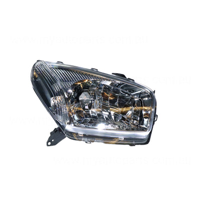 Head Lamp Drivers Side Certified Suits Toyota RAV4 ACA20R/ACA21R/ACA22R/ACA23R 2000 to 2005