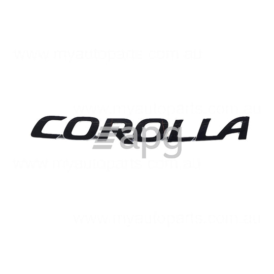 Boot lid Emblem OEM Suits Toyota Corolla ZRE172R 2013 to 2019