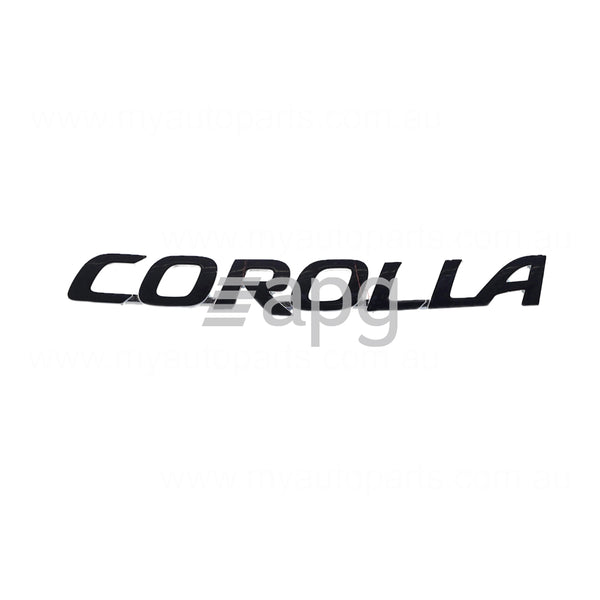 Boot lid Emblem OEM Suits Toyota Corolla ZRE172R 2013 to 2019