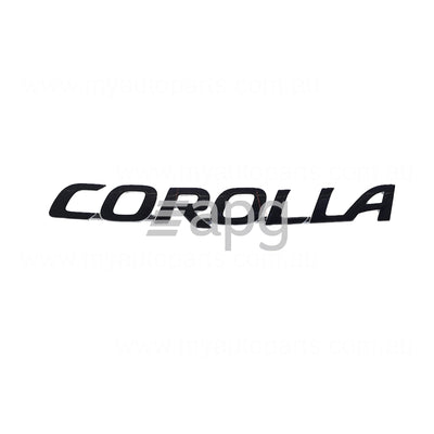 Boot lid Emblem OEM Suits Toyota Corolla ZRE172R 2013 to 2019