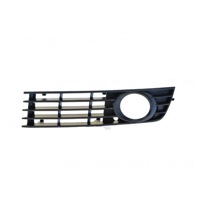 Front Bar Grille Passenger Side Certified Suits Audi A4 B6 2001 to 2005