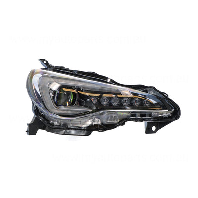 LED Head Lamp Drivers Side Genuine Suits Subaru BRZ Z1 2012 to 2021