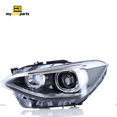 Certified Head Lamp Passenger Side suits BMW 1 Series F20 2012 to 2016