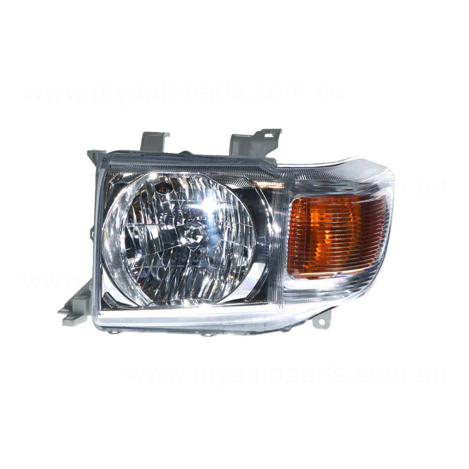 Head Lamp Passenger Side Certified suits Toyota Landcruiser 70 Series 2007 to 2016
