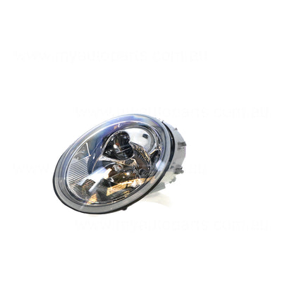 Halogen Manual Adjust Head Lamp Passenger Side Certified Suits Volkswagen Beetle 1Y/9C 2000 to 2005
