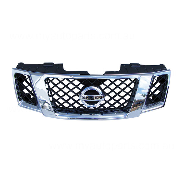 Chrome Grille OEM suits Nissan Navara D40 & Pathfinder R51