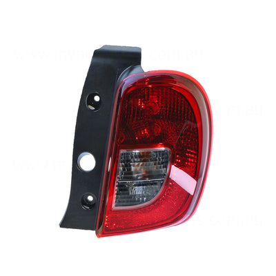 Tail Lamp Drivers Side Genuine Suits Nissan Micra K13 2015 to 2016