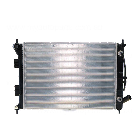 Radiator 35 mm 35 / Plastic Aluminium 550 x 397 x 16 mm Automatic 5.4 mm Fin 1.6 L G4FD OEM suits Hyundai i30 GD