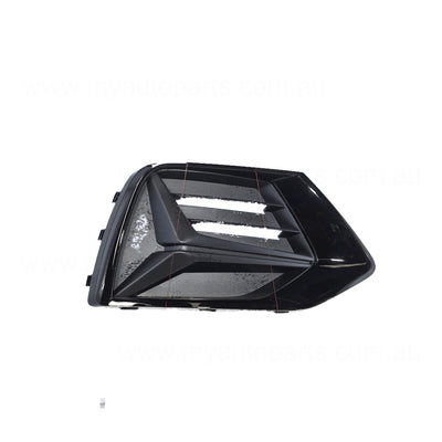 Audi Q3 Genuine Front Bar Grille Drivers Side 12/2020 to 10/2023 - 83A807672T94