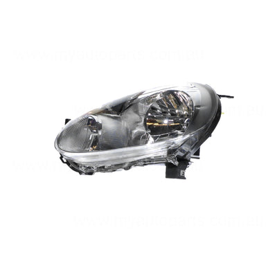 Halogen Head Lamp Passenger Side Genuine Suits Nissan Micra K13 2010 to 2013