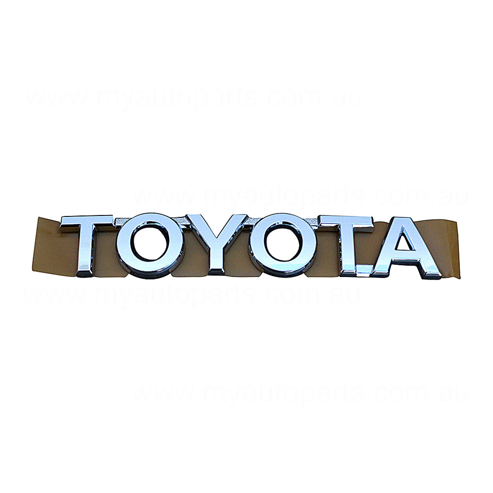 Tail Gate Emblem "Toyota" OEM suits Toyota Corolla