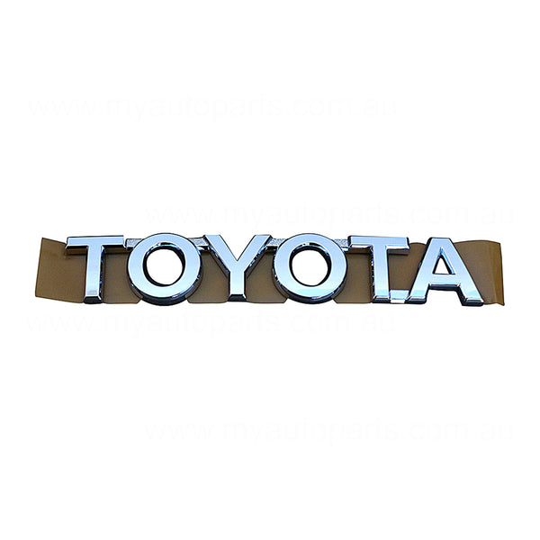 Tail Gate Emblem "Toyota" OEM suits Toyota Corolla