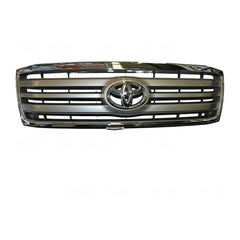 Silver with Chrome Surround Grille Genuine suits Toyota Landcruiser 100 Series 5/2005 to 7/2007