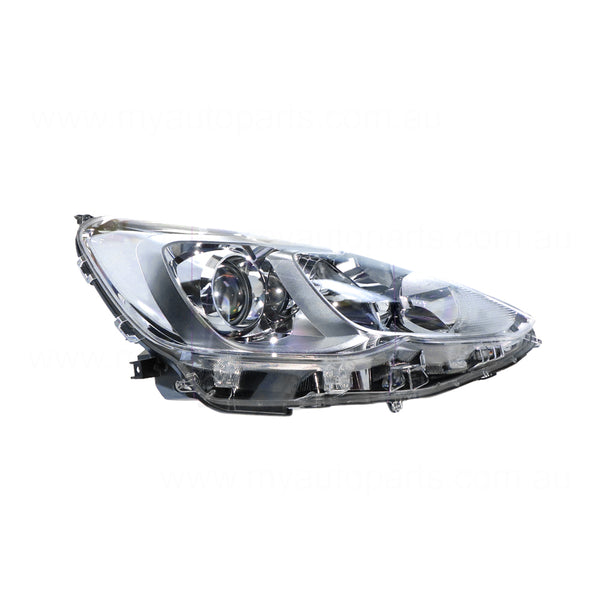 Head Lamp Drivers Side OEM Suits Toyota Prius-C NHP10R E-CVT2015 to 2017