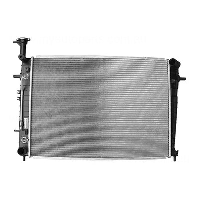 Radiator Aftermarket suits Hyundai Tucson or Kia Sportage 2004 to 2010 - 640 x 458 x 22 mm