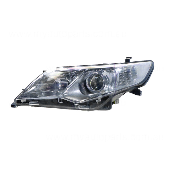 Halogen Head Lamp Passenger Side Certified Suits Toyota Camry AVV50R 2012 to 2015