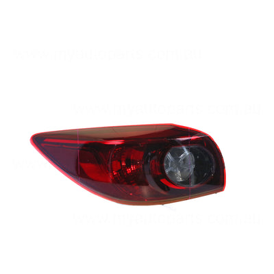 Tail Lamp Passenger Side Certified Suits Mazda 3 BN/BM Hatch 11/2013 to 3/2019