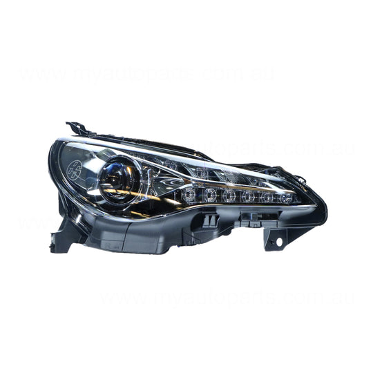 LED Head Lamp Drivers Side OEM Suits Toyota 86 ZN6R 2016 to 2021