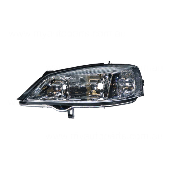 Halogen Manual Adjust Head Lamp Passenger Side Certified Suits Holden Astra TS 1998 to 2006