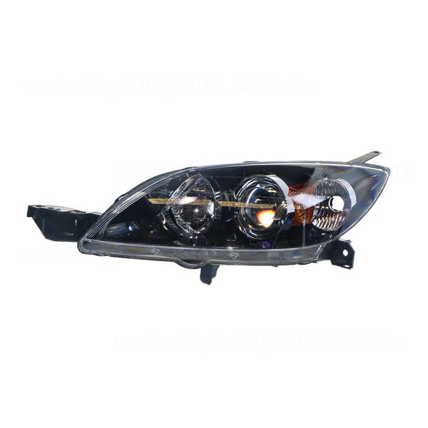 Head Lamp Passenger Side Genuine Suits Mazda 3 BK Hatch 2004 to 2009