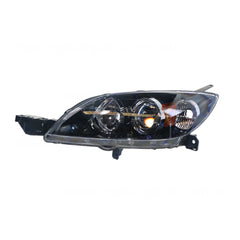 Head Lamp Passenger Side Genuine Suits Mazda 3 BK Hatch 2004 to 2009