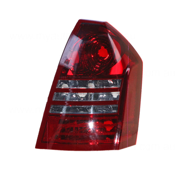 Black Red/Clear Tail Lamp Drivers Side Aftermarket Suits Chrysler 300C 300C 2005 to 2008