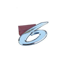 Boot lid Emblem "6" OEM Suits Mazda 6 GG/GY 2002 to 2008