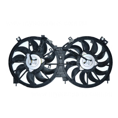 12 v Radiator Fan Assembly Aftermarket suits Nissan Murano Z51