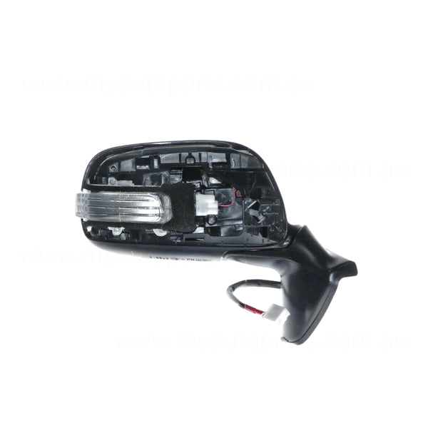 Door Mirror With Indicator Drivers Side Genuine Suits Toyota Corolla ZRE152R 2009 to 2012