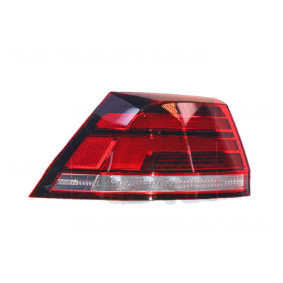 LED Tail Lamp Passenger Side OEM Suits Volkswagen Golf MK 7 Wagon 2017 On