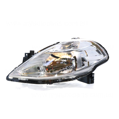 Head Lamp Passenger Side OEM Suits Nissan Tiida C11 2009 to 2012