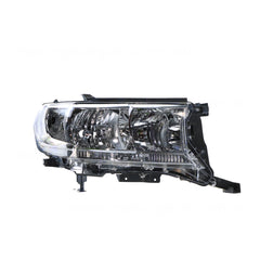 Halogen Head Lamp Drivers Side Genuine Suits Toyota Landcruiser GX VDJ200 2015 to 2021