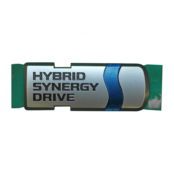 Boot lid Emblem "Hybrid Synergy Drive" OEM suits Toyota Camry