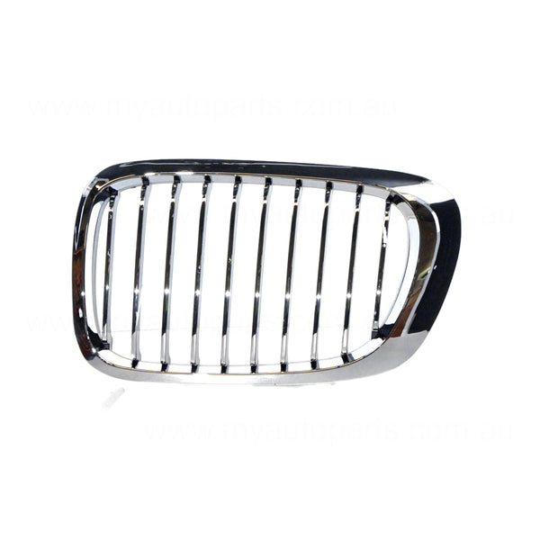 Chrome Grille Passenger Side Aftermarket Suits BMW 3 Series E46 Coupe & Cabrio 2003 to 2005
