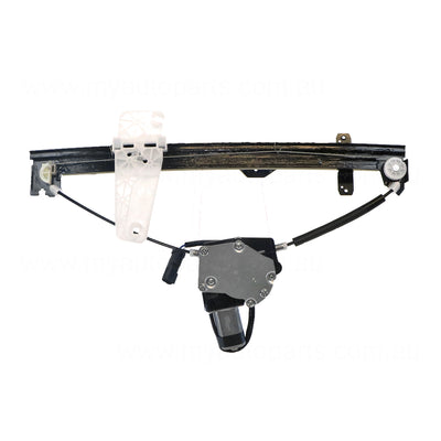 Electric With Motor Front Door Window Regulator Drivers Side Aftermarket Suits Jeep Grand Cherokee WG 2000 to 2005