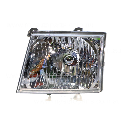 Halogen Manual Adjust Head Lamp Passenger Side OEM Suits Ford Courier PG/PH 2002 to 2006