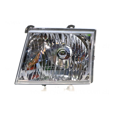 Halogen Manual Adjust Head Lamp Passenger Side OEM Suits Ford Courier PG/PH 2002 to 2006