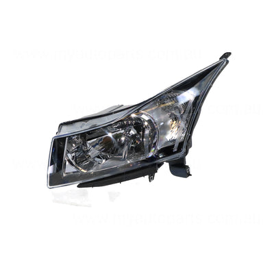 Electric Adjust Head Lamp Passenger Side Certified Suits Holden Cruze JG 2009 to 2011