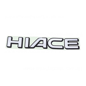 Tail Gate Emblem OEM Suits Toyota Hiace RZH / LH10# 1989 to 2005