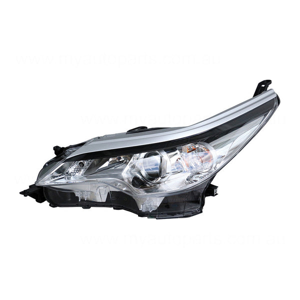 Halogen Head Lamp Passenger Side OEM Suits Toyota Fortuner GX GUN156R 2015 to 2021