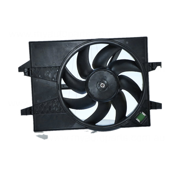 12 v Radiator Fan Assembly Aftermarket Suits Ford Fiesta WP/WQ 2004 to 2008
