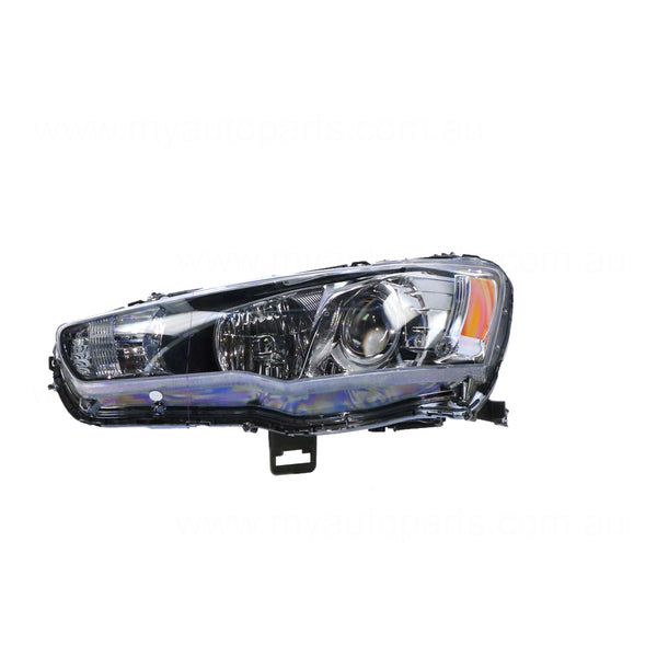 Xenon Head Lamp Passenger Side OEM Suits Mitsubishi Lancer CJ 2007 to 2015
