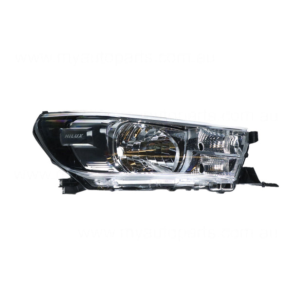 Head Lamp Drivers Side Genuine suits Toyota Hilux 2015 On