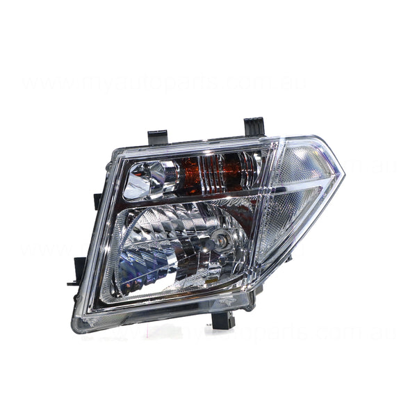 Head Lamp Passenger Side Genuine Suits Nissan Navara D40 2008 to 2015