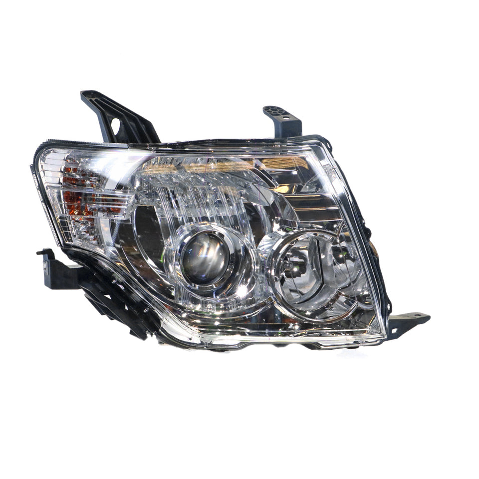 Xenon Head Lamp Drivers Side OEM Suits Mitsubishi Pajero NW 2011 to 2014