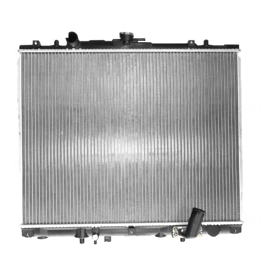 Radiator 35 / 35 mm Plastic Aluminium 500 x 638 x 36 mm Manual 2.8L L 4M40 Aftermarket Suits Mitsubishi Triton MK 1996 to 2006