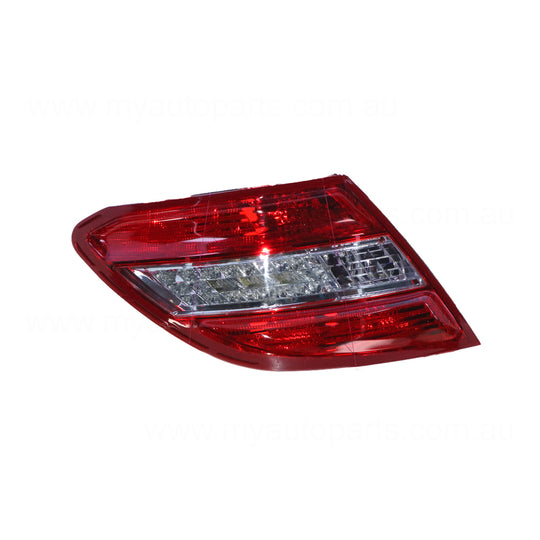 Tail Lamp Passenger Side Certified Suits Mercedes-Benz C Class W204 3/2010 to 4/2011